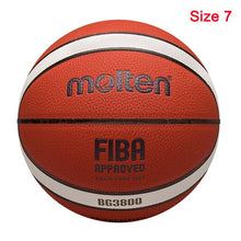 将图片加载到图库查看器,Molten Basketball Ball Official Size7/6/5 PU/Rubber High Quality Balls Outdoor Indoor Match Training Basketball basketbol topu
