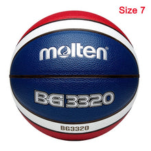 将图片加载到图库查看器,Molten Basketball Ball Official Size7/6/5 PU/Rubber High Quality Balls Outdoor Indoor Match Training Basketball basketbol topu