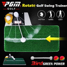 将图片加载到图库查看器,PGM Golf Swing Training Mat Trainer Golf Trainer Indoor Golf Swing Mat Exerciser Multi-function Golf Practice Aids 3 in 1