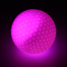 将图片加载到图库查看器，11.11 Synthetic Rubber Golf LED Luminous Ball Often Bright Ball Suitable For Night Use Multi-color Optional Wholesale

