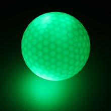 将图片加载到图库查看器，11.11 Synthetic Rubber Golf LED Luminous Ball Often Bright Ball Suitable For Night Use Multi-color Optional Wholesale
