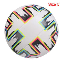 将图片加载到图库查看器，Newest Soccer Ball Standard Size 5 Machine-stitched Football Ball PU Material Sports League Match Training Balls futbol voetbal
