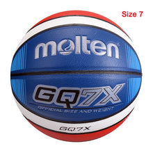 将图片加载到图库查看器，New High Quality Basketball Ball Official Size 7/6/5 PU Leather Outdoor Indoor Match Training Men Women  Basketball baloncesto
