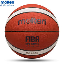 将图片加载到图库查看器，Molten Basketball Ball Official Size7/6/5 PU/Rubber High Quality Balls Outdoor Indoor Match Training Basketball basketbol topu
