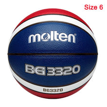 将图片加载到图库查看器，Molten Basketball Ball Official Size7/6/5 PU/Rubber High Quality Balls Outdoor Indoor Match Training Basketball basketbol topu
