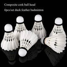 将图片加载到图库查看器，3/6/12Pcs/Set Duck Feather and Training Ball

