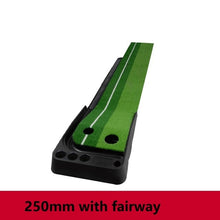 将图片加载到图库查看器，Pgm 2.5M/3M Golf Putting Mat Golf Putter Trainer Green Putter Carpet Practice Set Ball Return Mini Golf Putting Green Fairway
