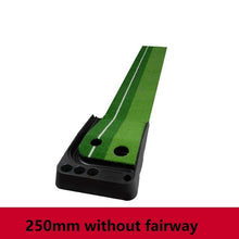 将图片加载到图库查看器，Pgm 2.5M/3M Golf Putting Mat Golf Putter Trainer Green Putter Carpet Practice Set Ball Return Mini Golf Putting Green Fairway

